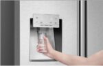 Refrigerador Hisense 536 Litros French Door Inox BCD-610-127 Volts com amplo espaço e design moderno para sua cozinha. - Imagem 6