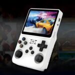 Console Retro Portátil 64GB Quad-Core: jogos clássicos com tela 3,5 e design ergonômico para jogar com conforto em qualquer lugar - Imagem 3