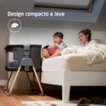 Berço Co-Bed Maxi-Cosi Tori: compacto, leve e com ajuste anti refluxo para mais conforto no quarto do bebê. - Imagem 3