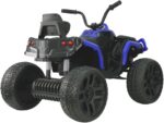 Moto Elétrica Infantil Bravo G4 12V com rodas de treinamento, LED, USB/MP3 e segurança para até 30kg. - Imagem 7