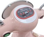 Scooter elétrica infantil Bella T3: luzes LED, bagageiro, som e USB/MP3 para brincadeiras cheias de diversão. - Imagem 8