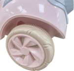 Scooter elétrica infantil Bella T3: luzes LED, bagageiro, som e USB/MP3 para brincadeiras cheias de diversão. - Imagem 9