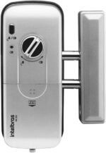 Fechadura Digital FR 201 Intelbras com senha protegida e instalação fácil para portas de sobrepor. - Imagem 4