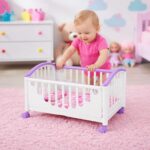 Berço Para Boneca Meu Bebê Monte Líbano: seguro, realista e ideal para bonecas de até 40 cm. - Imagem 4