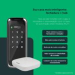 Fechadura Inteligente MFR 1001 Intelbras: segurança, controle remoto e acesso por senha para sua porta pivotante. - Imagem 4