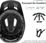 Capacete NTA 8776 E-Bike e MTB adulto: segurança, ventilação e ajuste ideal para homens e mulheres. - Imagem 6