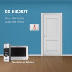 Video Porteiro Hikvision DS-KIS202T 7" com câmera noturna para mais segurança e comunicação prática na entrada. - Imagem 3