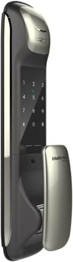 Fechadura Digital Intelbras FR 630 Preto: mais segurança e praticidade com abertura por biometria, senha ou tag. - Imagem 3