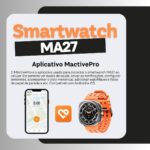 Smartwatch Microwear MA27 Ultra 47mm: estilo, GPS conectado e IP68 para mais praticidade no dia a dia. - Imagem 5
