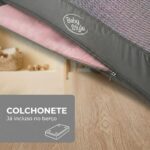 Berço Portátil Infantil Joly Baby Style com mosquiteiro e trocador: conforto, segurança e praticidade para o bebê. - Imagem 9