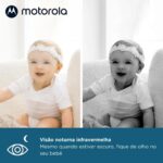 Babá Eletrônica VM34 Motorola com tela 4.3, visão noturna, áudio bidirecional e zoom para monitorar seu bebê com segurança. - Imagem 3