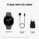 Samsung Galaxy Watch8 LTE 40mm Grafite: treinador de corrida, sono avançado e tela 3000 nits com Galaxy AI. - Imagem 3