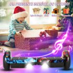 Hoverboard Adulto e Infantil 350W: todo terreno, Bluetooth, LED, até 100kg e autonomia de 10-15km. - Imagem 9