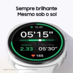 Samsung Galaxy Watch8 LTE 40mm Grafite: treinador de corrida, sono avançado e tela 3000 nits com Galaxy AI. - Imagem 5