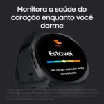 Samsung Galaxy Watch8 LTE 40mm Grafite: treinador de corrida, sono avançado e tela 3000 nits com Galaxy AI. - Imagem 7