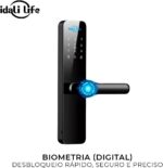 Fechadura Eletrônica Inteligente 6 em 1 IDALI LIFE: segurança e acesso prático para sua porta. - Imagem 6