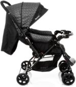 Cosco Kids Travel System Reverse Preto Rajado: conforto e praticidade com bebê conforto, assento reclinável e alça reversa até 15 kg - Imagem 4
