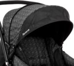 Cosco Kids Travel System Reverse Preto Rajado: conforto e praticidade com bebê conforto, assento reclinável e alça reversa até 15 kg - Imagem 24