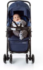Cosco Kids Travel System Reverse Preto Rajado: conforto e praticidade com bebê conforto, assento reclinável e alça reversa até 15 kg - Imagem 28