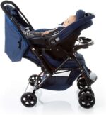 Cosco Kids Travel System Reverse Preto Rajado: conforto e praticidade com bebê conforto, assento reclinável e alça reversa até 15 kg - Imagem 33