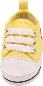 Tênis Bebê Mania Amarelo: conforto e estilo para os pequenos com praticidade para o dia a dia. - Imagem 3