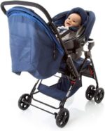 Cosco Kids Travel System Reverse Preto Rajado: conforto e praticidade com bebê conforto, assento reclinável e alça reversa até 15 kg - Imagem 36