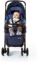 Cosco Kids Travel System Reverse Preto Rajado: conforto e praticidade com bebê conforto, assento reclinável e alça reversa até 15 kg - Imagem 38