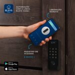 Fechadura Digital Elsys DS4100V com Wi‑Fi, Alexa, senha ou tag, travamento automático e máxima segurança para sua porta - Imagem 6