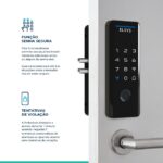 Fechadura Digital Elsys DS4100V com Wi‑Fi, Alexa, senha ou tag, travamento automático e máxima segurança para sua porta - Imagem 8