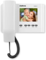 Vídeo Porteiro Intelbras IV 4010 HS Branco com display 4 e controle de duas fechaduras - Imagem 3