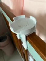 Suporte Baba Eletronica Para Berço Universal Yoosee: praticidade e segurança para o sono do bebê - Imagem 3