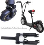 Akozon Garfo de suspensão frontal para scooter elétrica: reduz vibração e garante passeio mais confortável e seguro - Imagem 4