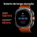 Samsung Galaxy Watch Ultra 2025: resistência em titânio, bateria de até 100h e GPS duplo para alta performance. - Imagem 3