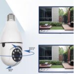 Kit 2 Câmeras Segurança WiFi 360 com Visão Noturna e Controle pelo App para Monitoramento Completo - Imagem 3
