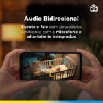 Smart Câmera Positivo 1080p: segurança com visão noturna, detecção de movimento e áudio bidirecional, compatível com Alexa - Imagem 7