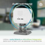 Smart Câmera Positivo 1080p: segurança com visão noturna, detecção de movimento e áudio bidirecional, compatível com Alexa - Imagem 8