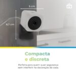 Smart Câmera Positivo 1080p: segurança com visão noturna, detecção de movimento e áudio bidirecional, compatível com Alexa - Imagem 9