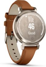 Garmin Lily 2 Classic Dourado com Couro 35mm: monitor cardíaco de pulso com GPS para acompanhar suas atividades com estilo. - Imagem 6