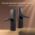 YESOP Fechadura Digital Inteligente Wi-Fi: segurança com câmera, senha, tag e app para abertura remota pela Tuya. - Imagem 6