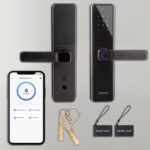 YESOP Fechadura Digital Inteligente Wi-Fi: segurança com câmera, senha, tag e app para abertura remota pela Tuya. - Imagem 8