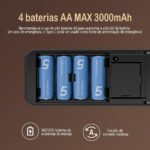 YESOP Fechadura Digital Inteligente Wi-Fi: segurança com câmera, senha, tag e app para abertura remota pela Tuya. - Imagem 9