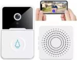 Campainha residencial Wi-Fi com câmera, áudio e visão noturna para monitorar e atender pelo celular - Imagem 4