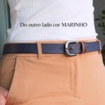 Cinto Feminino Dupla Face Couro Legítimo: versatilidade e elegância para compor looks com praticidade e estilo. - Imagem 4
