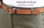 Cinto Feminino Dupla Face Couro Legítimo: versatilidade e elegância para compor looks com praticidade e estilo. - Imagem 6