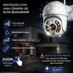 Câmera de Segurança Wi-Fi Externa IP66 com Visão Noturna, Audio Bidirecional e Monitoramento em Tempo Real - Imagem 4