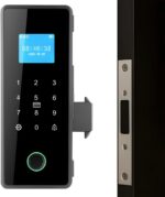 Fechadura Digital Biométrica WiFi para Porta de Vidro: segurança, acesso por app, digital, cartão e senha para sua residência. - Imagem 5