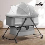 PIPDIP Berço Portátil para Bebês: sono reparador, seguro e transportável para rotina prática desde os primeiros meses. - Imagem 5