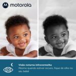 Babá Eletrônica VM482ANXL Motorola: monitor sem fio com vídeo, zoom e visão noturna para segurança total do bebê - Imagem 4