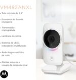 Babá Eletrônica VM482ANXL Motorola: monitor sem fio com vídeo, zoom e visão noturna para segurança total do bebê - Imagem 8