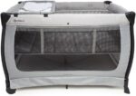 Berço Portátil Safety 1st Falcon Grey Night: mais espaço, conforto e praticidade para bebê até 20kg. - Imagem 4